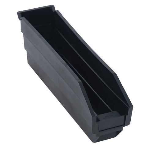 Recycled Shelf Bin, 11-5/8" W x 2-3/4" D x 4" H, 8 lbs. Capacity Rideout Tool & Machine Inc.