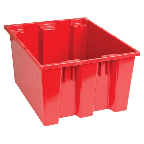 Contenants Stack & Nest, 10" x 19,5" x 15,5", Rouge Rideout Tool & Machine Inc.