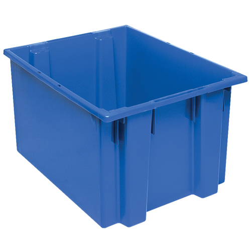 Contenants Stack & Nest, 13" x 23,5" x 19,5", Bleu Rideout Tool & Machine Inc.