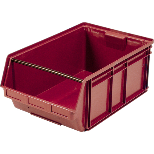Contenants g&eacute;ants empilables, 18,375" la x 29" p x 11,875" h, Rouge Rideout Tool & Machine Inc.