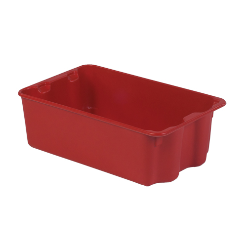 Polylewton Stack-N-Nest&reg; Containers, 7.9" x 24" x 14.1", Red Rideout Tool & Machine Inc.