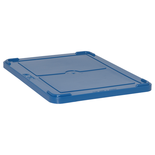 Couvercle bleu pour bacs empilables et &agrave; suspendre Rideout Tool & Machine Inc.