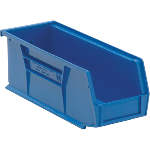 Bacs ultra empilable & suspendable, 4-1/8" la, 4" h x 10-7/8" p, Bleu Rideout Tool & Machine Inc.