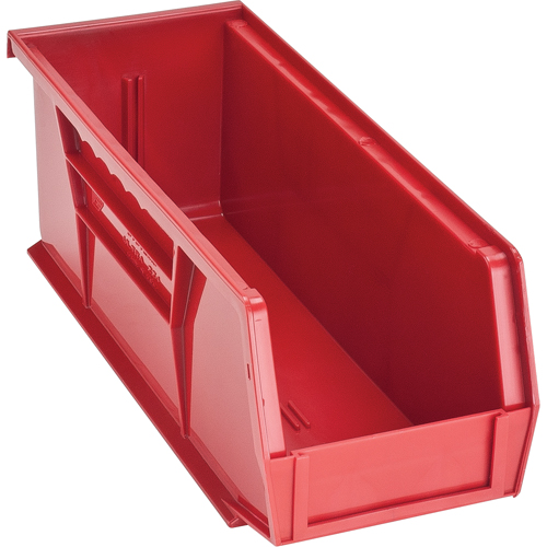 Ultra Stack & Hang Bin, 4-1/8" W x 4" H x 10-7/8" D, Red Rideout Tool & Machine Inc.