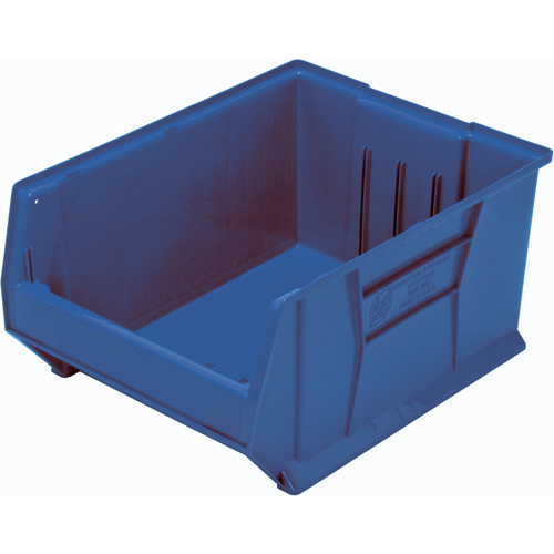 Hulk Containers, 18-1/4" W x 12" H x 23-7/8" D, Blue Rideout Tool & Machine Inc.