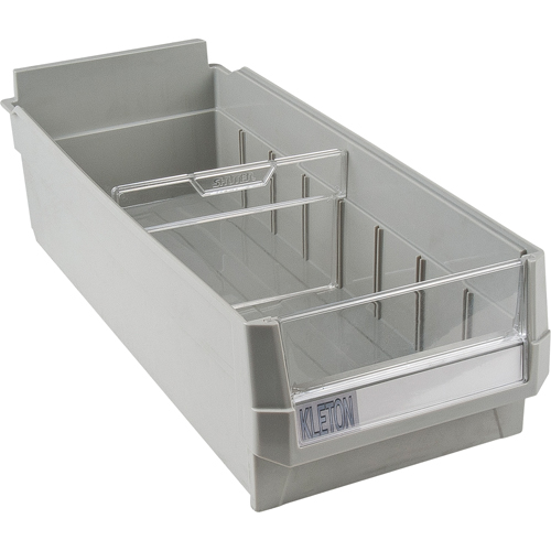 Replacement Drawer for KPC-HD Heavy-Duty Parts Cabinets, Plastic, 6-1/2" W x 14-4/5" D x 4" H, Grey Rideout Tool & Machine Inc.