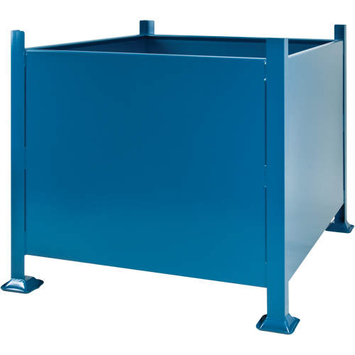 Bulk Stacking Containers, 30" H x 40.5" W x 48.5" D, 3500 lbs. Capacity Rideout Tool & Machine Inc.
