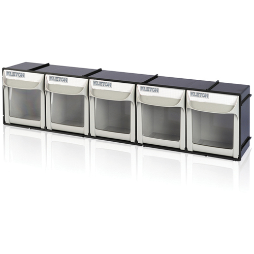 Bac basculant robuste, 23-1/2" la x 4" p x 5-7/8" h, 5 tiroirs Rideout Tool & Machine Inc.