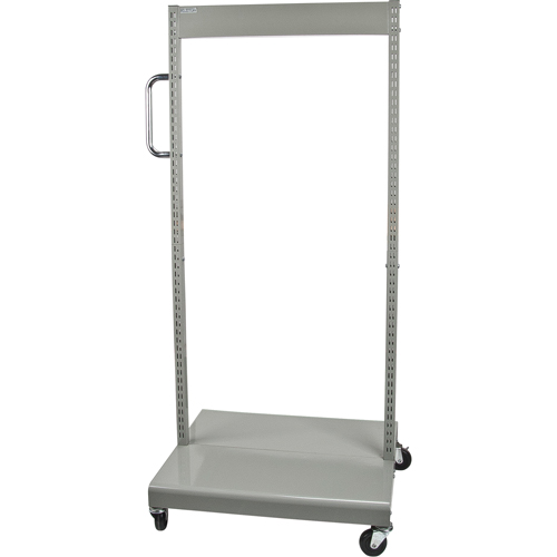 Mobile Tilt Bin Rack - Cart Only, Double-sided, 26-1/4" W x 22" D x 57-1/2" H Rideout Tool & Machine Inc.