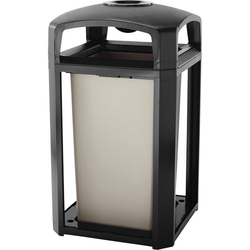 Landmark Series Classic Ash Tray & Waste Receptacle, Plastic, 50 US gal. Capacity, 46-1/2" Height Rideout Tool & Machine Inc.