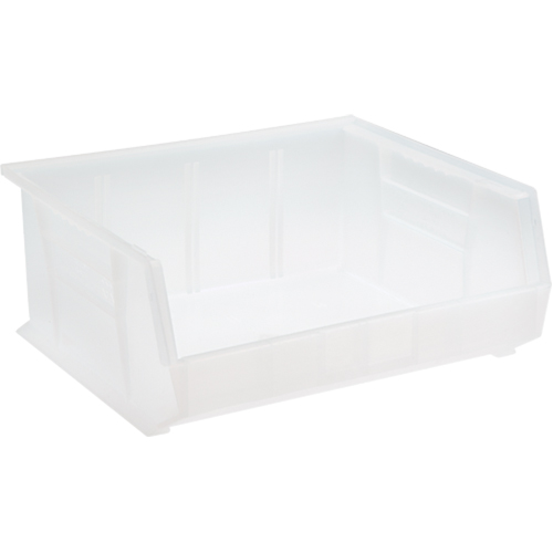 Bac transparent ultra empilable & suspendable, 16-1/2" la, 7" h x 14-3/4" p, Transparent Rideout Tool & Machine Inc.