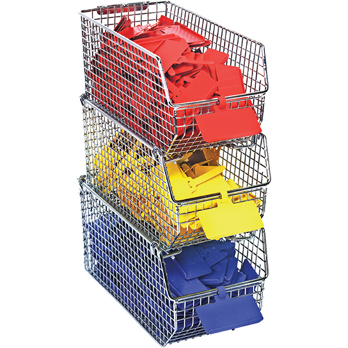 Wire Mesh Stack & Hang Bins Rideout Tool & Machine Inc.
