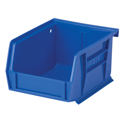 Bac empilable & &agrave; suspendre, 4-1/8" la, 3" h x 5-3/8" p, Bleu Rideout Tool & Machine Inc.