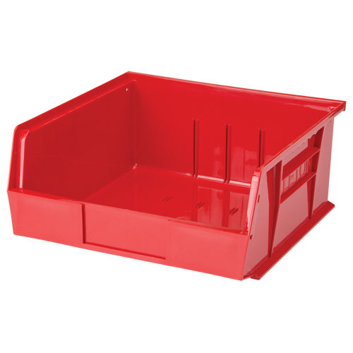 Bac empilable & &agrave; suspendre, 11" la, 5" h x 10-7/8" p, Rouge Rideout Tool & Machine Inc.