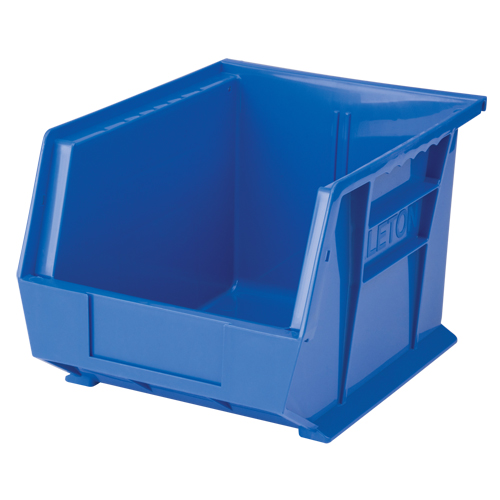 Bac empilable & &agrave; suspendre, 8-1/4" la, 7" h x 10-3/4" p, Bleu Rideout Tool & Machine Inc.
