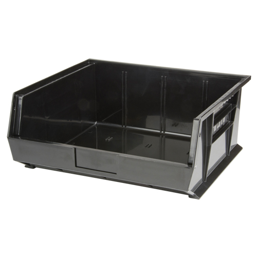 Bac empilable & &agrave; suspendre, 16-1/2" la, 7" h x 14-3/4" p, Noir Rideout Tool & Machine Inc.