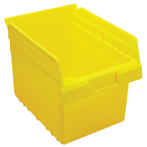 Bacs pour &eacute;tag&egrave;re Store-Max, 8-3/8" la x 8" H x 11-5/8" p, Jaune, Capacit&eacute; 44 lb Rideout Tool & Machine Inc.