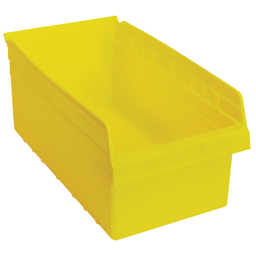 Bacs pour &eacute;tag&egrave;re Store-Max, 11-1/8" la x 8" H x 17-7/8" p, Jaune, Capacit&eacute; 56 lb Rideout Tool & Machine Inc.