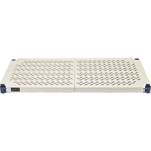 Wire Shelving Unit with Plastic Shelves, Wire Frame with Plastic Shelves, Boltless, 600 lbs. Capacity, 30" W x 72" H x 24" D Rideout Tool & Machine Inc.