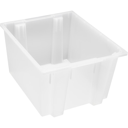 Contenant robuste Stack & Nest, 13" x 19,5" x 23,5", Transparent Rideout Tool & Machine Inc.
