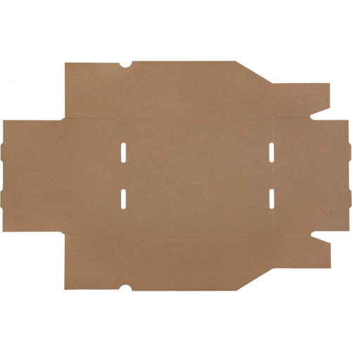 Boîtes profondes en carton ondul&eacute;, 8-3/4" la x 11-1/4" p x 4-1/2" h, Beige Rideout Tool & Machine Inc.