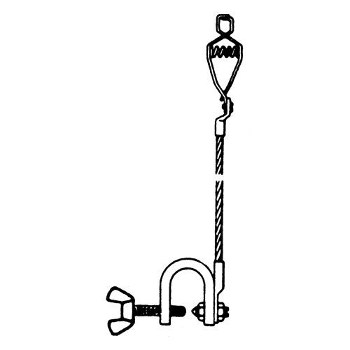 Assemblages l&eacute;gers de c&acirc;bles de masse et de mise &agrave; la terre - Pinces crocodile & petites pinces en c Rideout Tool & Machine Inc.