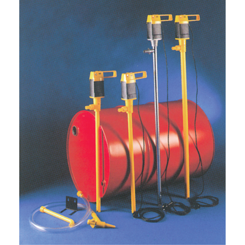 Electric Drum Pumps, Polypropylene, 12.5 GPM Rideout Tool & Machine Inc.