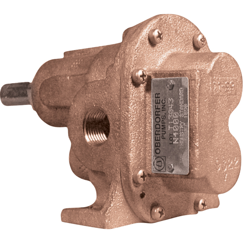 Pompes rotatives &agrave; engrenages, Acier inoxydable, 9 gal./min Rideout Tool & Machine Inc.