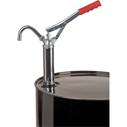 Lever-Type Drum Pump, Steel, 11 oz./Stroke, Fits 30-55 Gal. Rideout Tool & Machine Inc.