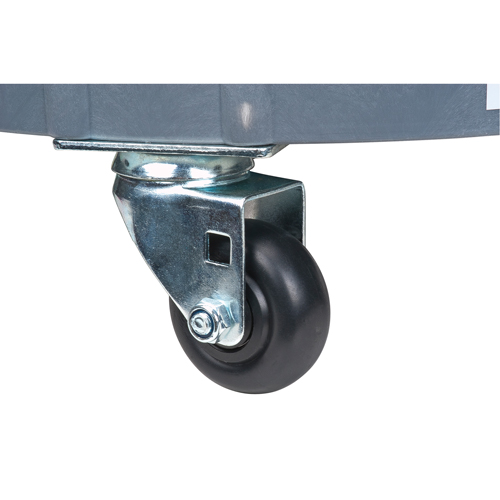 Socle roulant pour baril de confinement des fuites, 24,25" dia. X 7,625" h, Cap. de d&eacute;versement 1,5 gal. US Rideout Tool & Machine Inc.