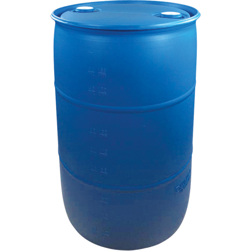 Polyethylene Drums, 30 US gal (25 imp. gal.), Closed Top, Blue Rideout Tool & Machine Inc.