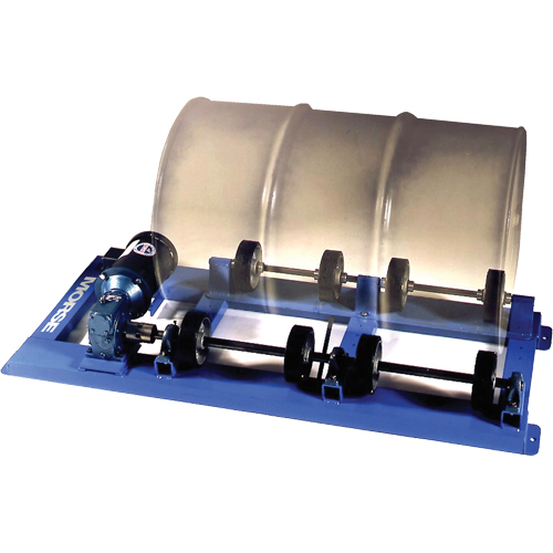 Single Stationary Drum Roller, 55 US gal. (45 Imperial Gal.) Capacity, Fixed Speed, 0.5 HP Rideout Tool & Machine Inc.