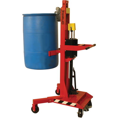 Manipulateur ergonomique de baril &agrave; port&eacute;e &eacute;lev&eacute;, DM-100-HR, 30 - 85 gal. US (25 - 70 gal. imp.) Rideout Tool & Machine Inc.