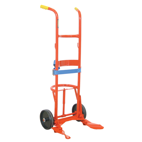 Chariot pour baril Overpack de s&eacute;rie 45BTW, Fabriqu&eacute; en Acier, 30 - 85 gal. US (25 - 70 gal. imp.) Rideout Tool & Machine Inc.