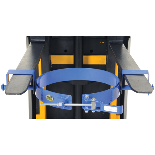 Anneau de bascule pour baril, Baril de 55 gal. US (45 gal. imp.), Capacit&eacute; 1200 lb/ 544 kg Rideout Tool & Machine Inc.