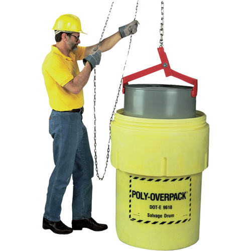 L&egrave;ve-baril, Baril de 85 gal. US (70 gal. imp.), Capacit&eacute; 1000 lb/454 kg Rideout Tool & Machine Inc.