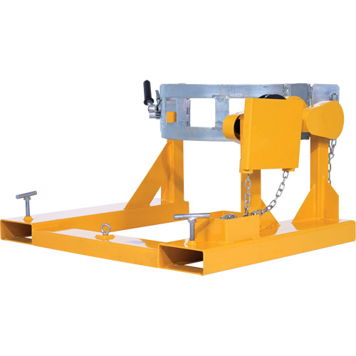 Fork Mounted Drum Carrier, For 55 US Gal. (45.8 Imperial Gal.) Rideout Tool & Machine Inc.