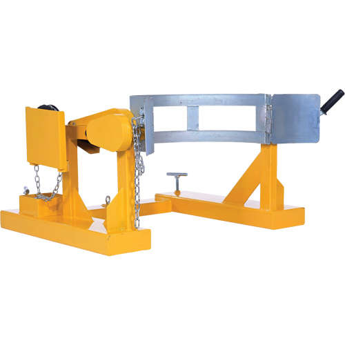 Fork Mounted Drum Carrier, For 55 US Gal. (45.8 Imperial Gal.) Rideout Tool & Machine Inc.