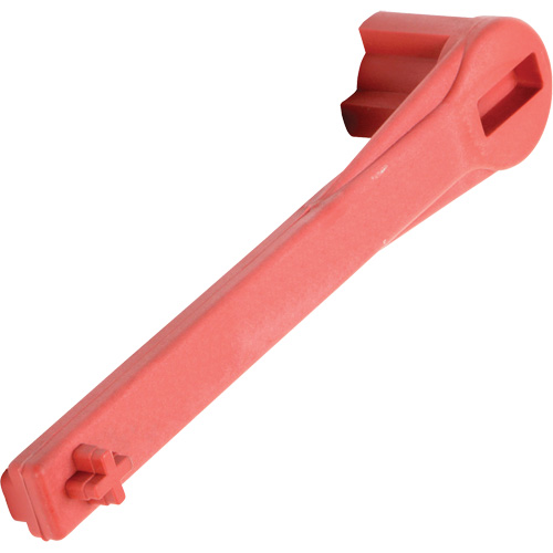 Single Ended Specialty Bung Nut Wrench, 1-1/4" Opening, 8" Handle, Non-Sparking Nylon Rideout Tool & Machine Inc.