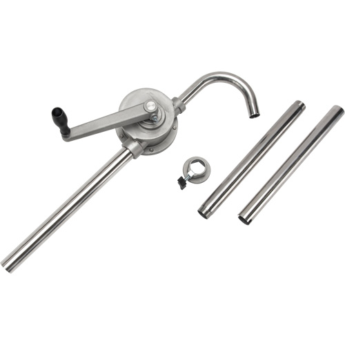 Rotary Type Drum Pump, Stainless Steel, Fits 55 Gal., 12 oz./Stroke Rideout Tool & Machine Inc.