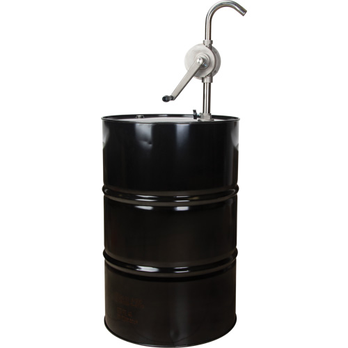 Rotary Type Drum Pump, Stainless Steel, Fits 55 Gal., 12 oz./Stroke Rideout Tool & Machine Inc.
