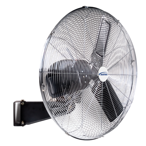 Ventilateur mural oscillant, Industriel, Dia 30", 3 vitesses Rideout Tool & Machine Inc.