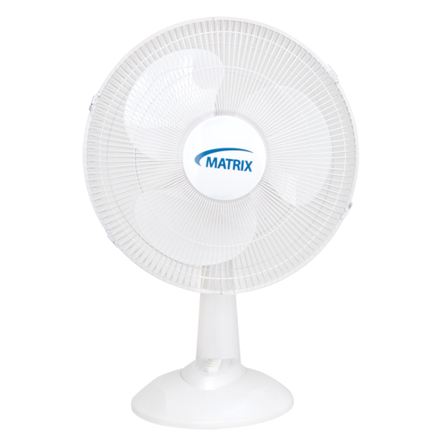 Ventilateur oscillant &agrave; boutons-poussoirs pour bureau, Diam&egrave;tre 16", 3 vitesses Rideout Tool & Machine Inc.