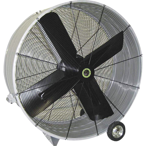 Belt Drive Drum Fans, Industrial, 1 Speed, 48" Diameter Rideout Tool & Machine Inc.