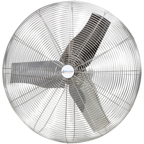 Stainless Steel Food Service Washdown Air Circulating Fans, Industrial, 30" Dia., 1 Speeds Rideout Tool & Machine Inc.