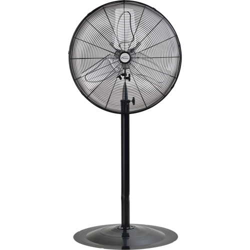 Ventilateur non oscillant sur socle, Robuste, 2 Vitesses, Diam&egrave;tre de 24" Rideout Tool & Machine Inc.