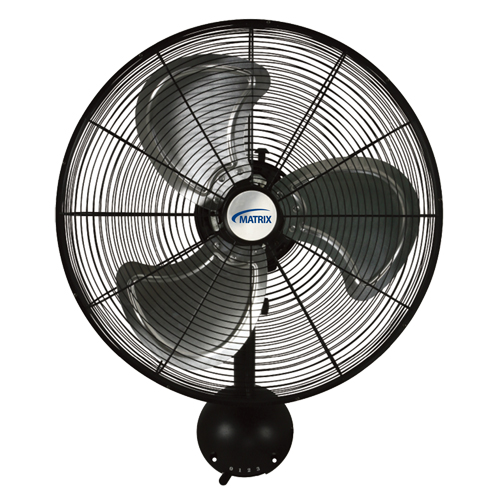 High-Velocity Oscillating Wall Fan, Industrial, 3 Speed, 20" Diameter Rideout Tool & Machine Inc.