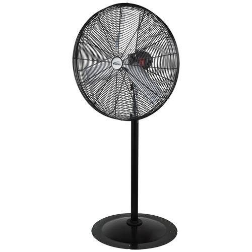 Oscillating Pedestal Fan, Heavy-Duty, 3 Speed, 30" Diameter Rideout Tool & Machine Inc.