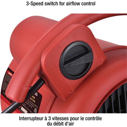 Air Mover, 550 CFM Rideout Tool & Machine Inc.