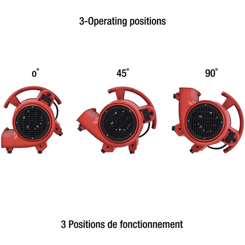 Air Mover, 550 CFM Rideout Tool & Machine Inc.